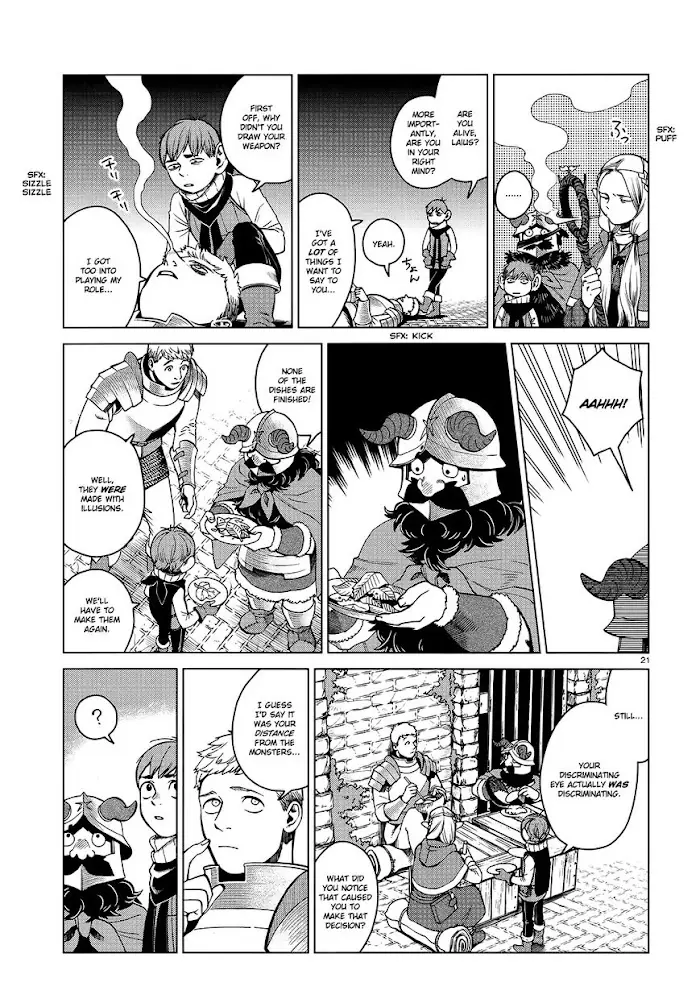 Delicious in Dungeon Chapter 40 image 21_optimized